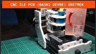 CNC İLE BASKI DEVRE KAZIMAKELEKSMAKER ELEKSMILL MINI CNC ROUTER KULLANIMICNCLERIN ÇALIŞMA PRENSİBİ