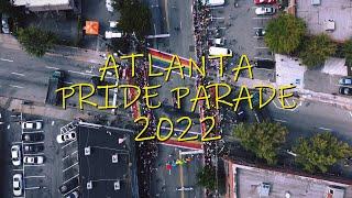 I flew my drone over the Atlanta Pride Parade 2022 ️‍ Drone Footage DJI Mini 2