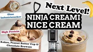 NICER ALS NICE CREAM  3 NINJA CREAMI REZEPTE MIT BANANE VEGAN  The Ice Cream Girl