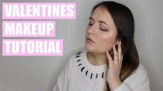 Pink Toned Valentines Makeup  Live Love Vicky