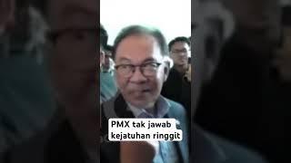 Kenapa PMX sendiri tak jawab isu kejatuhan ringgit?