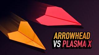 Paper Airplane Tournament — Plasma X vs Arrowhead — Paper Aces Semifinals  Race 13