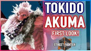 SF6  TOKIDO + AKUMA FIRST LOOK  SF6 High Level Gameplay