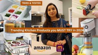 INDIAN KITCHEN ESSENTIALS  Inexpensive & Useful Items for Indian Kitchen - TRIED & TESTED