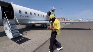 Diamond Platnumzs Expensive Private Jet Life