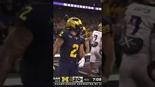 #Michigan RB Blake Corum TD vs #washingtonhuskies  #michiganvswashington  #ncaafootball #cfp