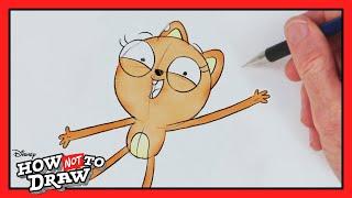 Kiff Cartoon Comes to Life   How NOT To Draw Kiff  @disneychannel