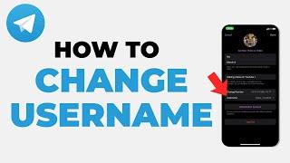 How To Change Username Nickname On Telegram  Iphone & Android