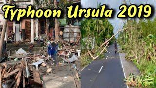 Strong Typhoon Ursula ruins too many houses in Eastern Visayas - its mitchyyy