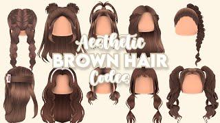 25 Aesthetic Brown Hair Codes For Bloxburg & Roblox