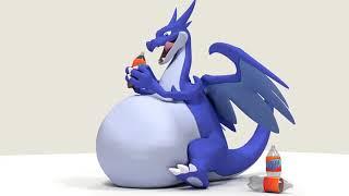 Blue Mega Evolution X Charizard