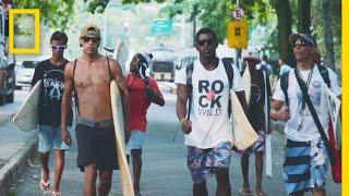 Meet the Surfers Redefining Brazils Largest Favela  Short Film Showcase