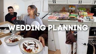 VLOG more wedding planning meeting with an officiant costco haul + taste test & MORE 