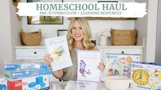 Homeschool Pre-K Curriculum Flip Through + Unboxing