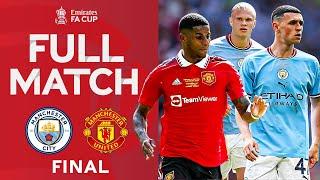 FULL MATCH  Manchester City 2-1 Manchester United  FINAL  Emirates FA Cup 2022-23