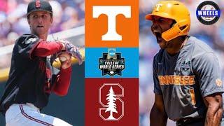 Tennessee vs #8 Stanford EXCITING ELIMINATION GAME  College World Series  2023 College Baseball