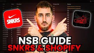 NSB NikeSNKRS & Shopify Guide for Beginners 2024