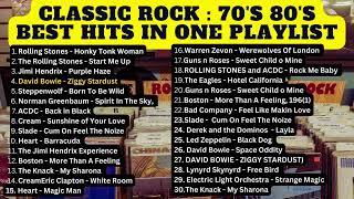 Classic Rock  70S 80S Best Hits in One Playlist