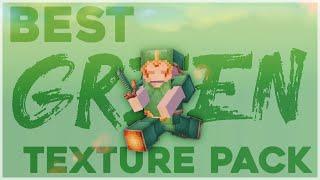 the BEST Minecraft GREEN PvP texture pack mcpejava