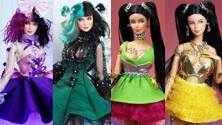 Stunning Makeover Transformation of Barbie  DIY Doll Hair Tutorial ️ Gorgeous Barbie Doll Dresses