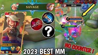 GAMPANG BANGET SAVAGE MELISSA BEST BUILD 2022 - TOP GLOBAL MELISSA - mobile legends