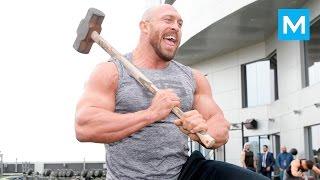 Ryback Training for Wrestling WWE  Muscle Madness