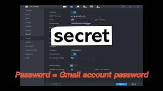 How to set-up email notifications on your Dahua NVRXVR using Gmail account - Using Less Secure App