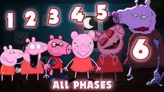 Peppa Pig ALL PHASES  Friday Night Funkin VS Peppa Pig Rapping OST - Bacon Breakfast in Friday
