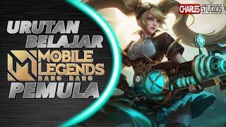 URUTAN BELAJAR MOBILE LEGENDS PEMULA 2022