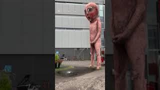 Bad Bad Boy - The Peeing Man Statue in Helsinki