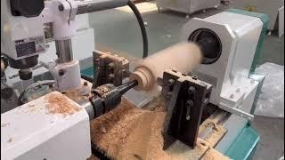 2024 Best CNC Wood Turning Lathe With 4Axis Spindle