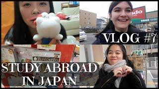 Japanese Beauty Store & a Kitty-chan disguise?  Study Abroad in Japan VLOG #7