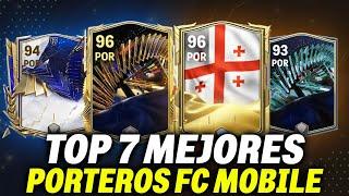 TOP 7 MEJORES PORTEROS DEL JUEGO MITAD DE AÑO  DEL PEOR AL MEJOR  FC MOBILE