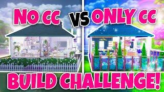 Which do you prefer?  NO CC vs ONLY CC Build Challenge