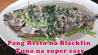 Blackfin Tuna sa Gata na pang Restaurant