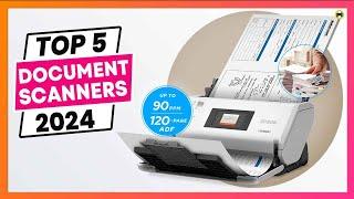Best Document scanners 2024 Top 5 picks & Reviewed