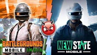 BGMi vs PUBG NewstateGAME COMPARISION தமிழ்