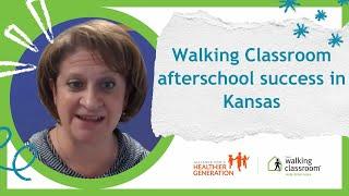Walking Classroom afterschool success in Ottawa Kansas