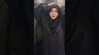 Abaya ke hijab se hijab with niqab stylepart-2  burkhe ke dupatte se hijab with niqab style