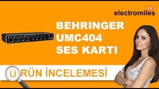 Behringer UMC404 Ses Kartı Tanıtımı