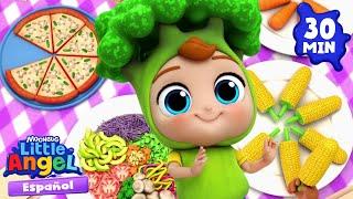 Bebé Juan ama los vegetales  ️   Canciones Infantiles con Bebé Juan Little Angel Español