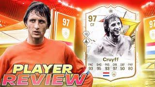 97 GOLAZO ICON JOHAN CRUYFF PLAYER REVIEW - EA FC 24 ULTIMATE TEAM