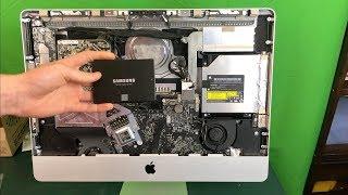 How To UpgradeReplace Mid-2011 iMac 21.5 Hard Drive To an SSD