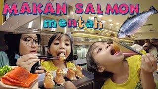 LEIKA MAKAN SALMON MENTAH SAKIT PERUT KAH??