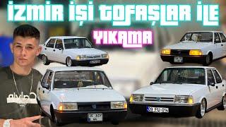 İZMİR İŞİ ŞAHİNLERLE SOHBET MAKARA DOLU YIKAMA VLOG #izmir #tofaş #şahin #berkcakmak #hastayıkamacı