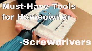 Harfington_officialMust-Have Tools for Homeowner-Screwdrivers