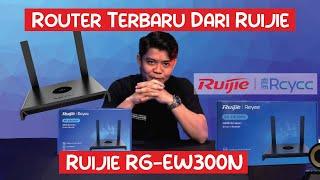 Router Terbaru Dari Ruijie Murah Tapi Ga Murahan. Ruijie RG-EW300N WAJIB DI COBA