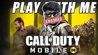 Play Call of Duty Mobile with Me . Anyone can join
