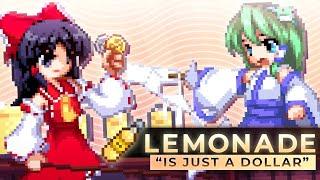 Lemonade is a DOLLAR Reimu.  Touhou Sprite Animation Parody 