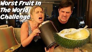 AMERICANS TRY DURIAN FRUIT CHALLENGE